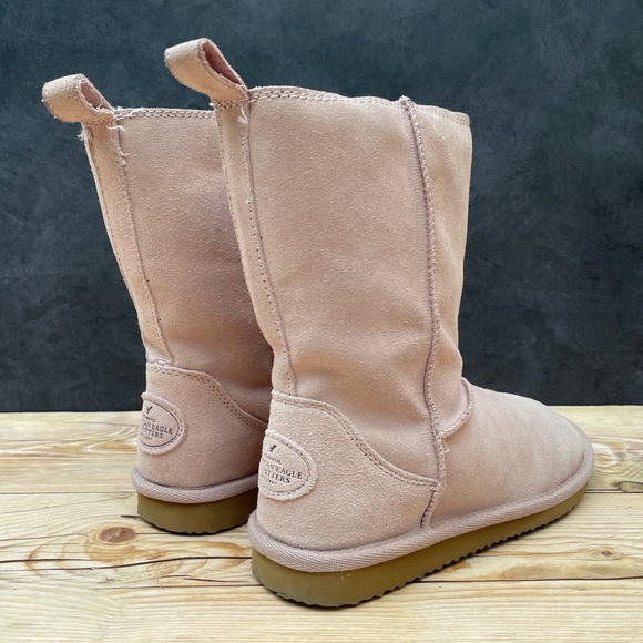American Eagle Outfitters Pink Lined Winter Boots - Picture 8 of 16